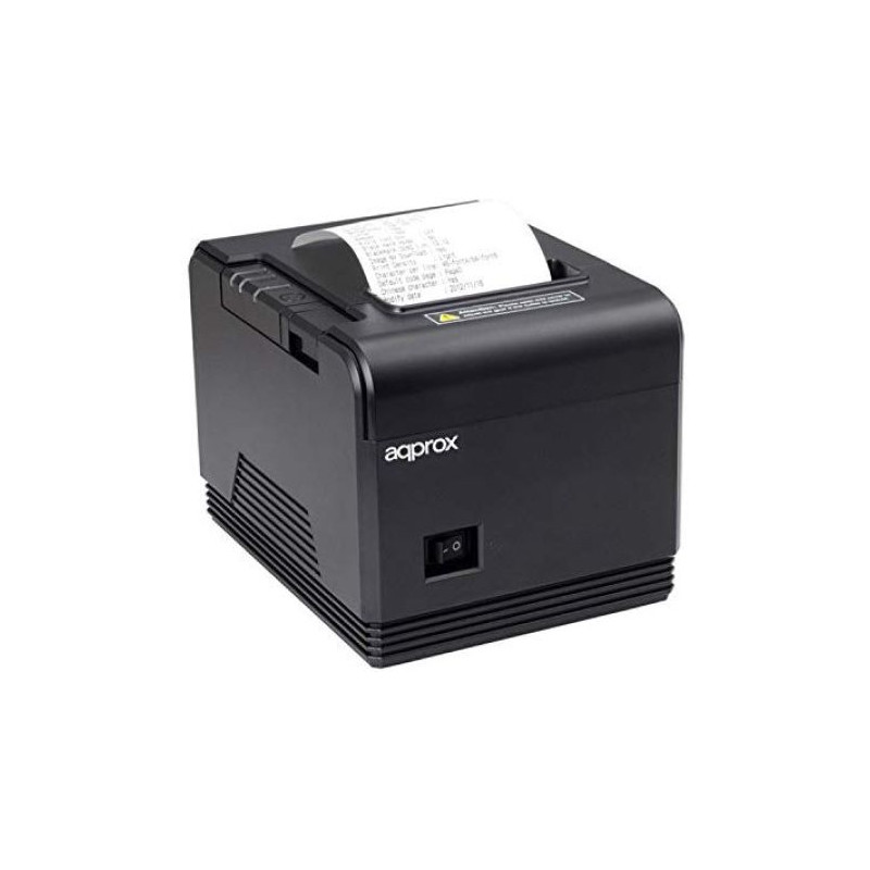 Impresora Térmica APPROX AAPOS80AM Monocromo - 200m/s · Papel 80mm · USB