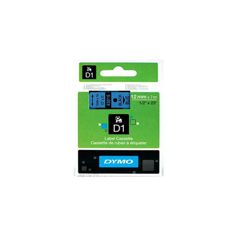 Cinta Rotuladora Autoadhesiva DYMO D1 12 mm x 7 m - S0720560