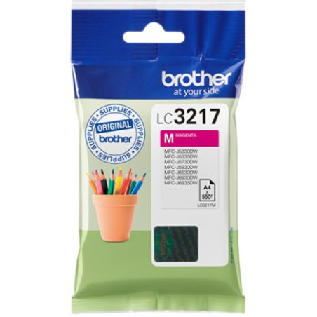 Cartucho Original BROTHER LC3217 Magenta - LC3217M [ML-9][PAG-550]