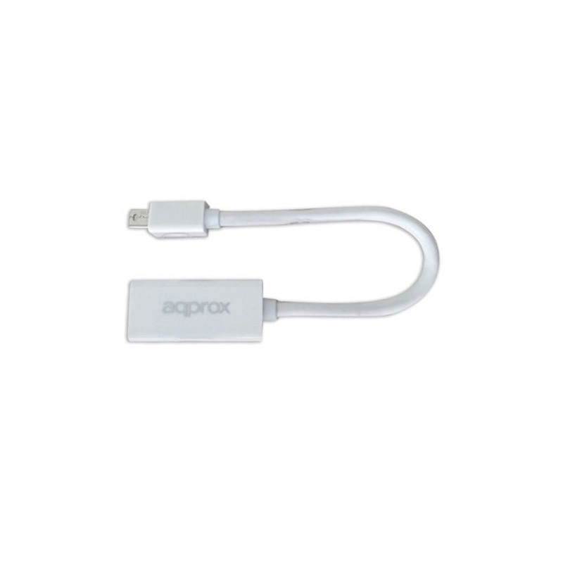 Adaptador Mini Displayport a HDMI - 1080p · Blanco
