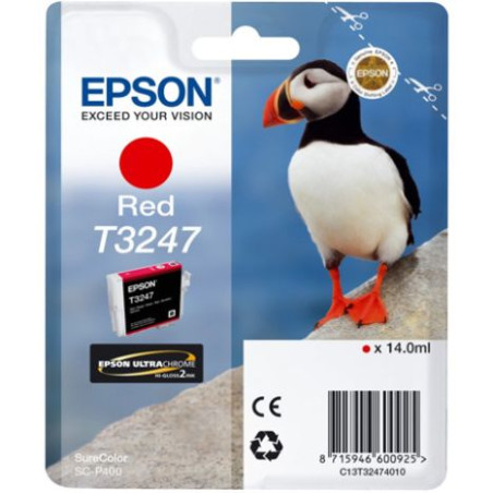 Cartucho Original EPSON T3247 Rojo - C13T32474010 [ML-14][PAG-980]