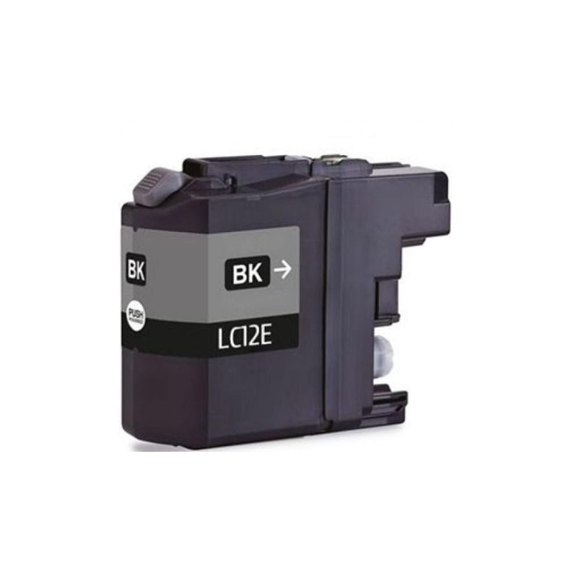 Cartucho Original BROTHER LC12E Negro - LC12EBK [PAG-2400]