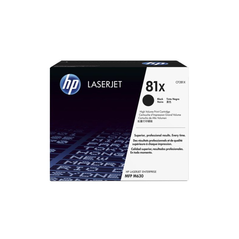 Toner Original HP 81X Negro - CF281X [PAG-25500]