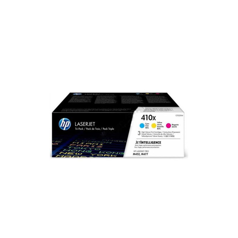Toner Original HP 410X Tricolor - CF252XM [PAG-5000]