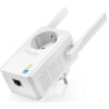 REPETIDOR WIFI TL-WA860RE - 300MBPS - 802.11B/G/N - 2 ANTENAS - BOTÓN RANGE EXTENDER - PUERTO ETHERNET - TOMA ADICIONAL SCHUKO