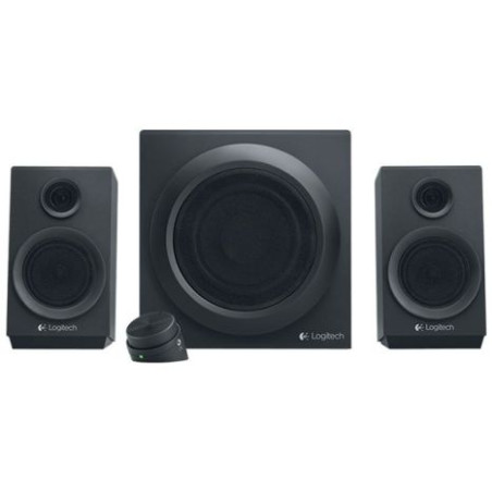 Altavoces LOGITECH Z333 980-001202 - 2.1 · Jack 3.5mm · 80W · PC/macOS · Negro