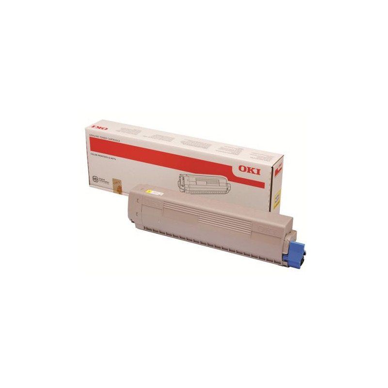 Toner Original OKI 45862837 Amarillo - 45862837 [PAG-7300]
