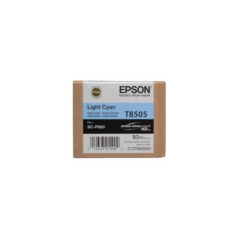 Cartucho Original EPSON T8505 Cyan claro - C13T850500 [ML-80]