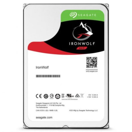 Disco Duro Interno SEAGATE IronWolf NAS ST4000VN008 - 4TB · SATA III · 3.5 · 64MB Búfer
