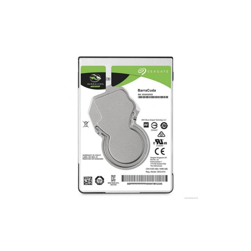 Disco Duro Interno HDD SEAGATE BarraCuda ST1000LM048 - 1TB · SATA III · 2.5 · 128MB Búfer