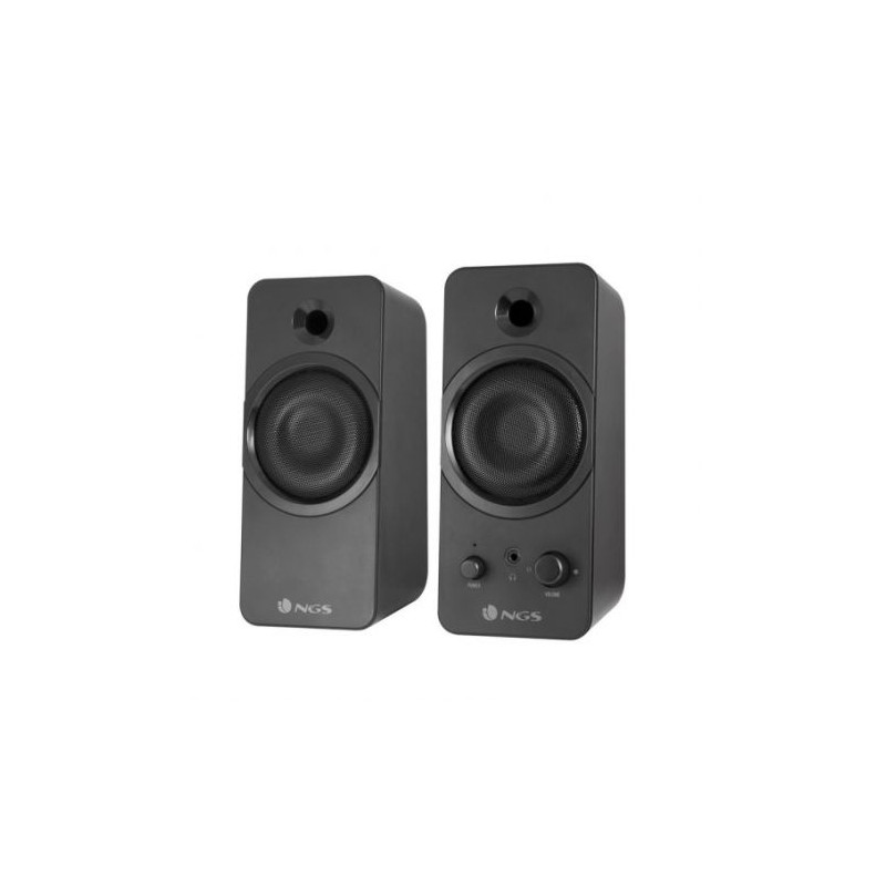 Altavoces Gaming NGS GSX-200 - 2.0 · Jack 3.5mm/USB · 20W · Negro