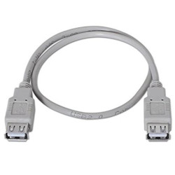 Cable USB Tipo A/H a Tipo A/H 50 cm - 10.01.1300