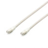 Latiguillo de Red RJ45 Cat.6 S/FTP - 1 m · Blanco