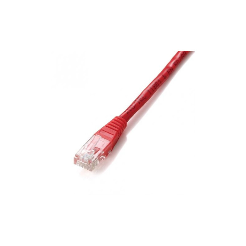 Latiguillo de Red RJ45 Cat.5E U/UTP - 1 m · Rojo