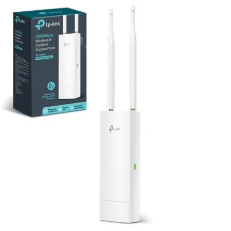 PUNTO DE ACCESO INALÁMBRICO TP-LINK EAP110-OUTDOOR - EXTERIOR - WIFI B/G/N - 2.4GHZ - 2X ANTENA 5DBI - 1X RJ45 - IMPERMEABLE ...