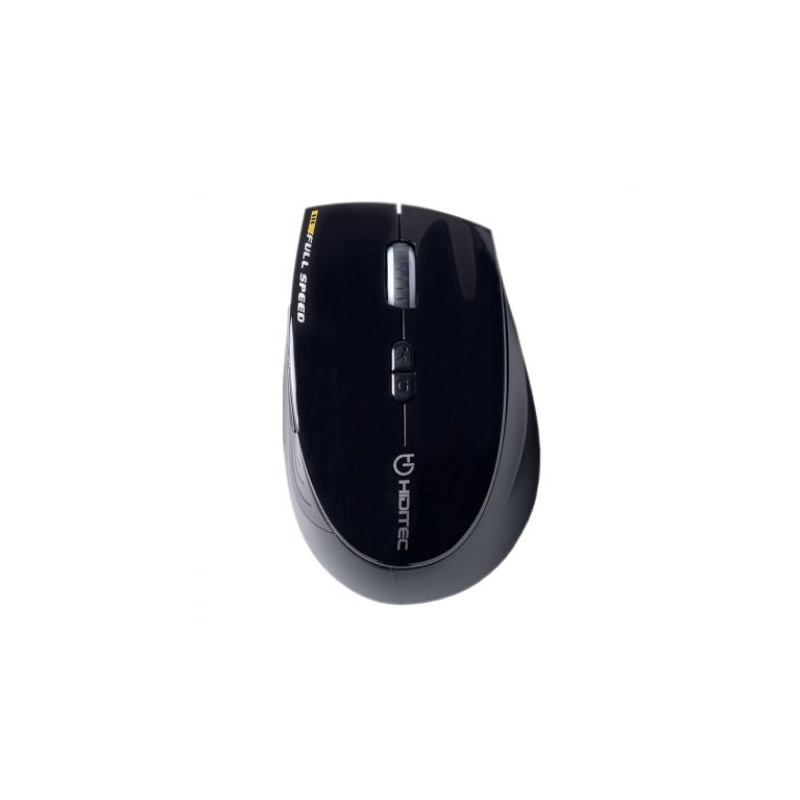 Ratón Inalámbrico HIDITEC Dendro MOU010002 - USB · 2000DPI · Negro