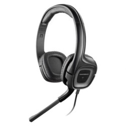 Auriculares con Cable PLANTRONICS 355 79730-05 -  Jack 3.5 mm · Micrófono · Cable 200 cm · Negro
