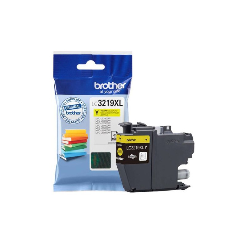 Cartucho Original BROTHER LC3219XL Amarillo - LC3219XLY [ML-16.5][PAG-1500]