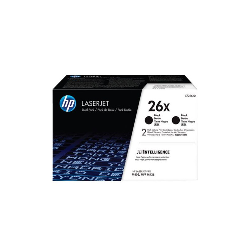 Toner Original HP 26X Negro - CF226XD [PAG-9000]