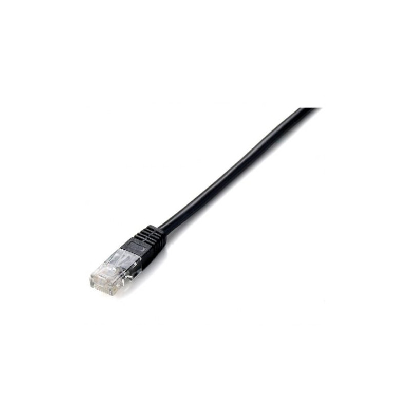 Latiguillo de Red RJ45 Cat 6 - 0.5m · Negro