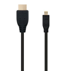 Cable HDMI Tipo A/M a Micro HDMI V1.4 - 0.8 m · Negro