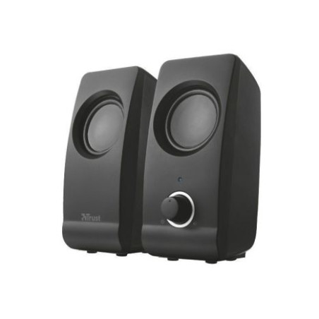 Altavoces TRUST Remo 2.0 17595 - USB/Jack 3.5mm · 8W · PC/Mac · Negro
