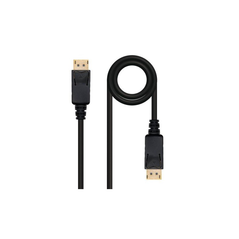 Cable Displayport DP/M a DP/M - 2m · Negro