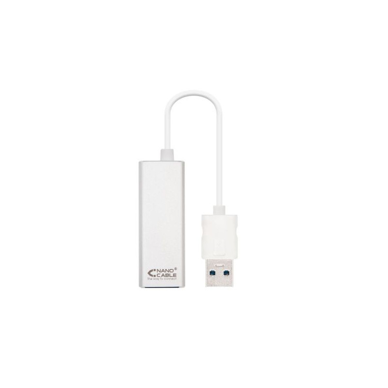 Conversor USB 3.0 a Ethernet - 0.15 m · Blanco