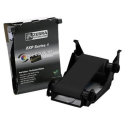 Cinta de Trasferencia Térmica Negro Original ZEBRA ZXP Serie 1 - 800011-101