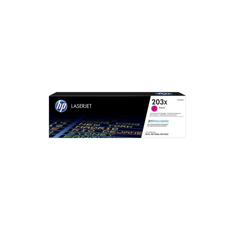 Toner Original HP 203X Magenta - CF543X [PAG-2500]