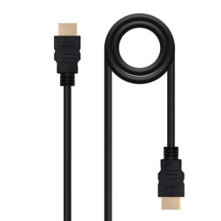 Cable HDMI V2.0 4K Tipo A/M /  HDMI Tipo A/M -  1.5 m · Negro