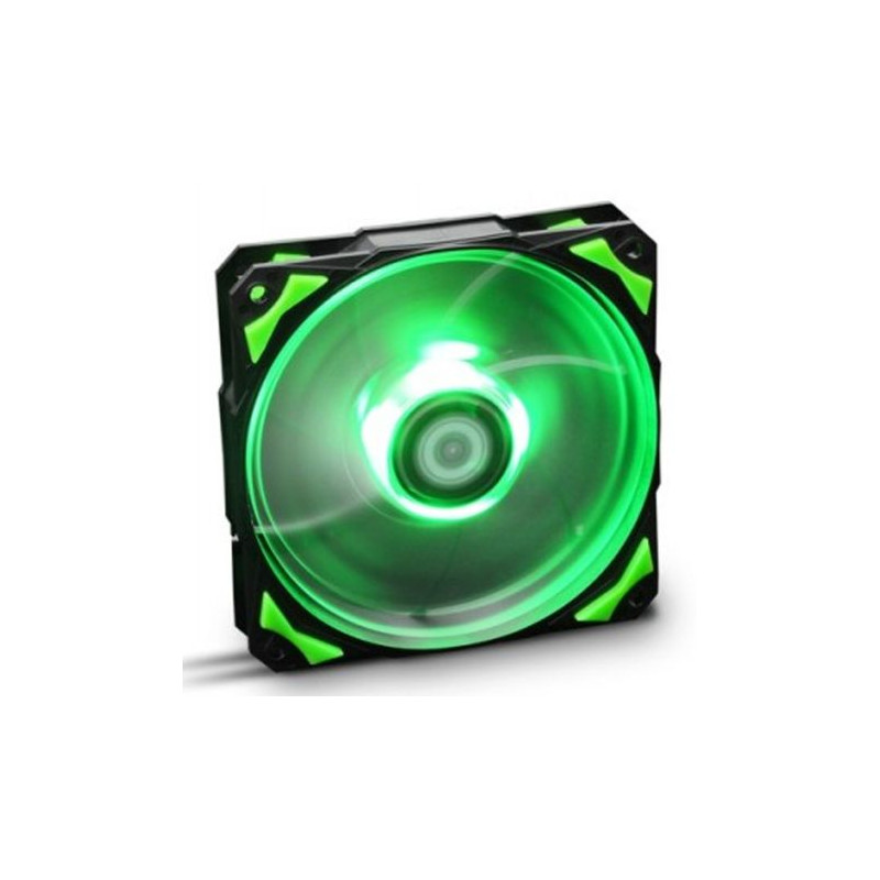 Ventilador PC NOX H-Fan LED Verde 120mm 27.5dBA - NXHUMMERF120LG