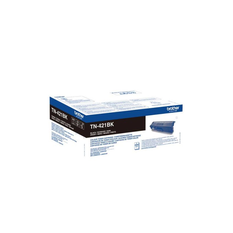 Toner Original BROTHER TN421 Negro - TN421BK [PAG-3000]