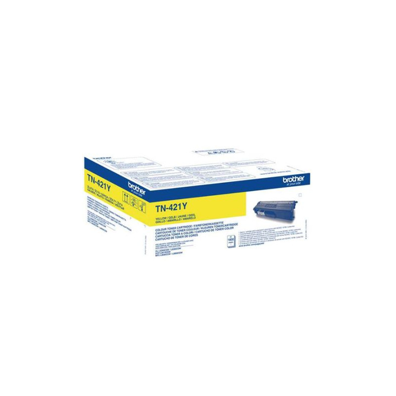 Toner Original BROTHER TN421 Amarillo - TN421Y [PAG-1800]