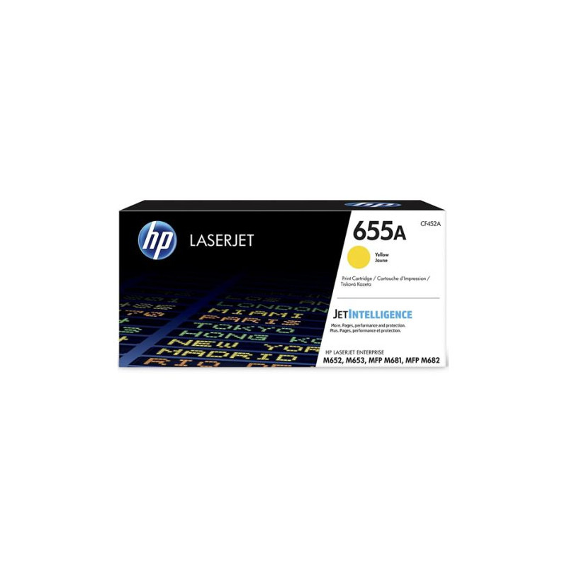 Toner Original HP 655A Amarillo - CF452A [PAG-10500]