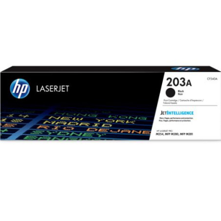 Toner Original HP 203A Negro - CF540A [PAG-1400]