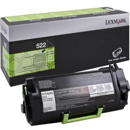 Toner Original LEXMARK 52D2000 Negro - 52D2000 [PAG-6000]