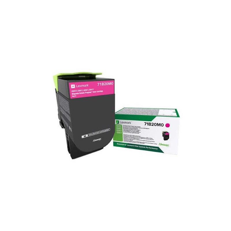 Toner Original LEXMARK 71B20M0 Magenta - 71B20M0 [PAG-2300]