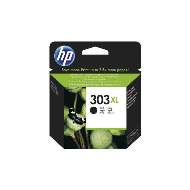 Cartucho Original HP 303XL Negro - T6N04AE [ML-4][PAG-600]