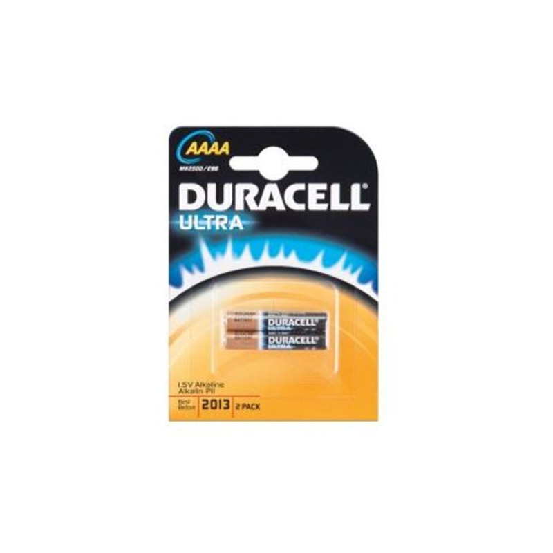 PACK DE 2 PILAS DURACELL ULTRA AAAA - 1.5V - ALCALINA AAAA