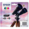 Pack Cartucho Original EPSON 502 BK+C+M+Y - C13T02V64010 [PAG-210]