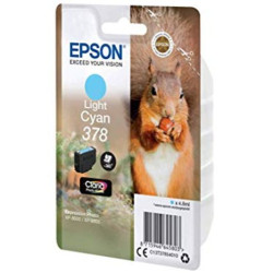Cartucho Original EPSON 378 Cyan claro - C13T37854010 [ML-4.1][PAG-360]