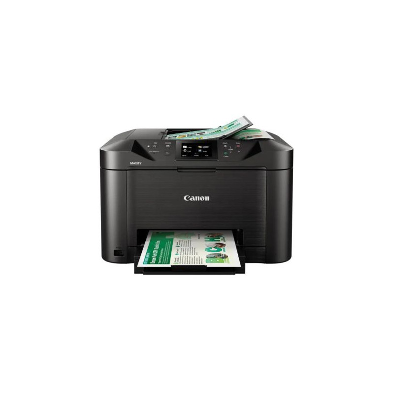 Impresora Multifunción CANON MAXIFY MB2150 Color - Dúplex · ADF · 19PPM · 600x1200 · 1200ppp · USB/LAN · Cartucho PGI1500XL