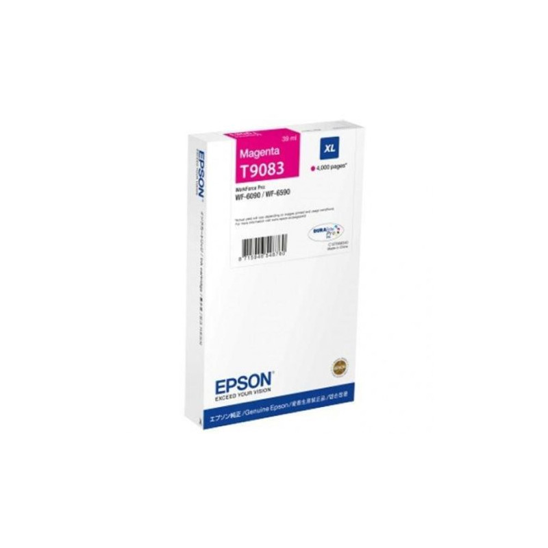 Cartucho Original EPSON T9083 Magenta - C13T908340 [ML-39][PAG-4000]