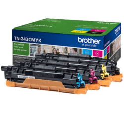 Pack 4 Toner Original BROTHER TN-243 BK+C+M+Y - TN243CMYK [PAG-1000]