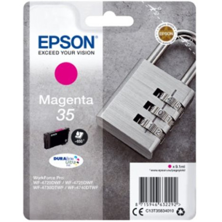 Cartucho Original EPSON 35 Magenta - C13T35834010 [ML-9.1][PAG-650]