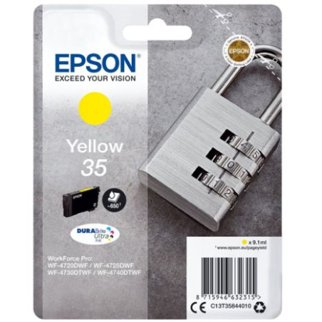 Cartucho Original EPSON 35 Amarillo - C13T35844010 [ML-9.1][PAG-650]
