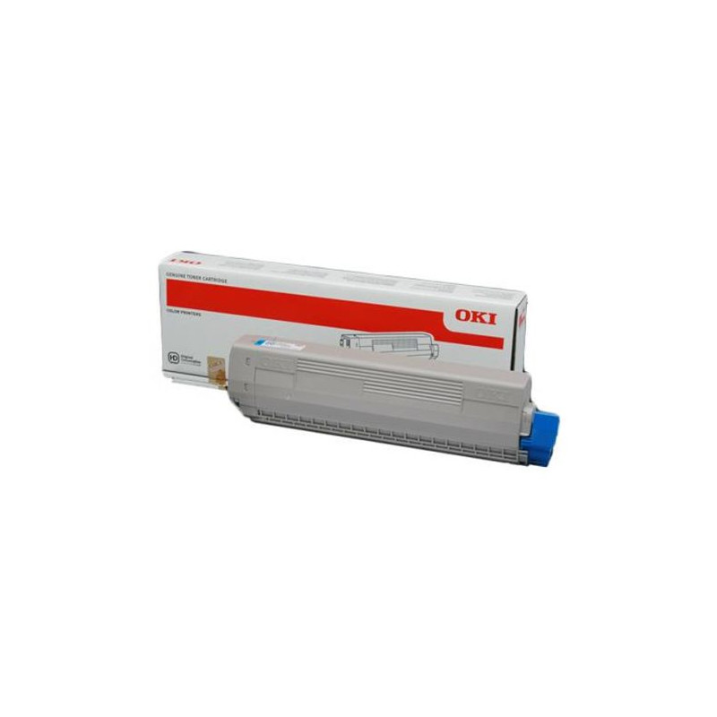 Toner Original OKI C833 Cian - 46443103 [PAG-10000]
