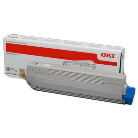 Toner Original OKI C833 Cian - 46443103 [PAG-10000]