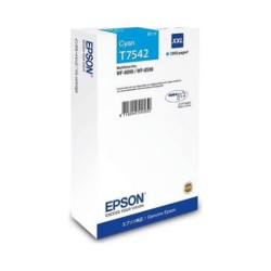 Cartucho Original EPSON T7542 Azul - C13T754240 [ML-69][PAG-7000]